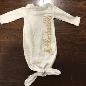 Mudpie tie sleep gown